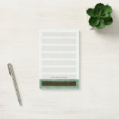 Post-it® Grate d'air turquoise contemporaine (Bureau)