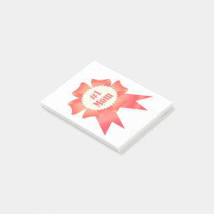 Post-it® Gratitude Numéro Une maman lauréat du prix ruban