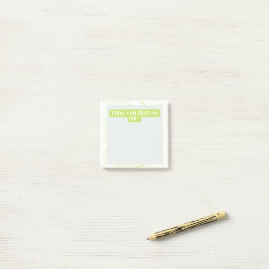 Post-it® Gratitude quotidienne (Sur un bureau)