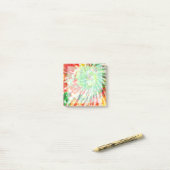 Post-it® Gravure d'un teint à plusieurs couleurs (Sur un bureau)