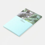 Post-it® Gray Kitty Chat (Incliné)