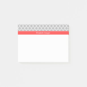 Post-it® Gray White Moroccan