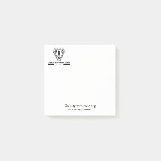 Post-it® GRC Dogsport collant (Devant)