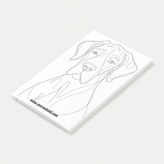 Post-it® Great Dane Notes (Incliné)