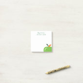 Post-it® Green Apple Modern Enseignant Petites notes post-i (Sur un bureau)