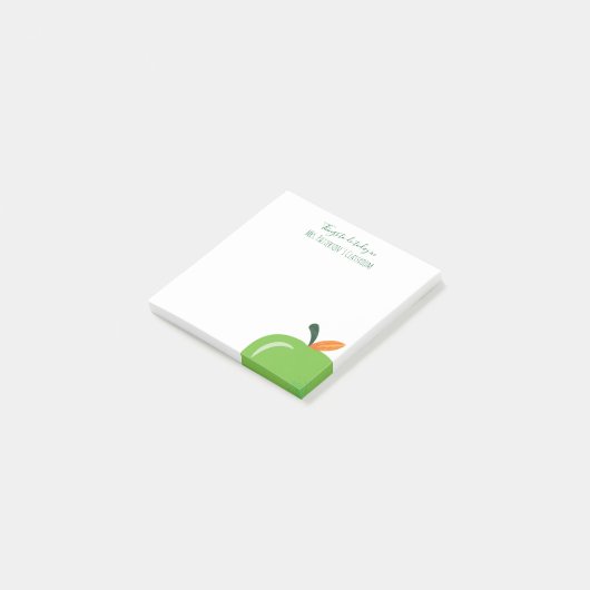 Post-it® Green Apple Modern Enseignant Petites notes post-i (Incliné)