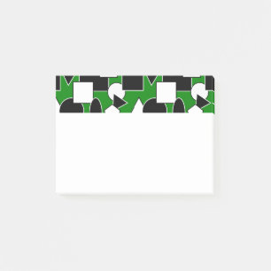 Post-it® Green Bauhaus Collage