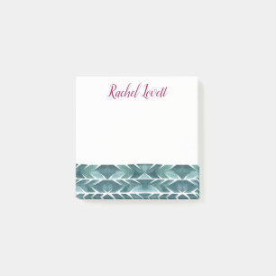 Post-it® Green Cactus Texture Post It Notes