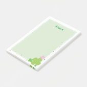 Post-it® Green Clover Post it Notes papeterie (Incliné)