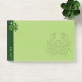 Post-it® Green crab Celtic Knot (Bureau)