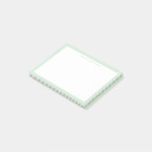 Post-it® Green Gingham Plaid (Incliné)