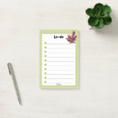 Post-it® Green Polka Dot Red Diamond TO DO (Bureau)