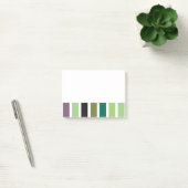 Post-it® Green purple Black Hues (Bureau)