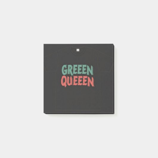 POST-IT® GREEN QUEEN (Devant)