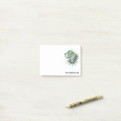 Post-it® Greeny Great Dane (Sur un bureau)