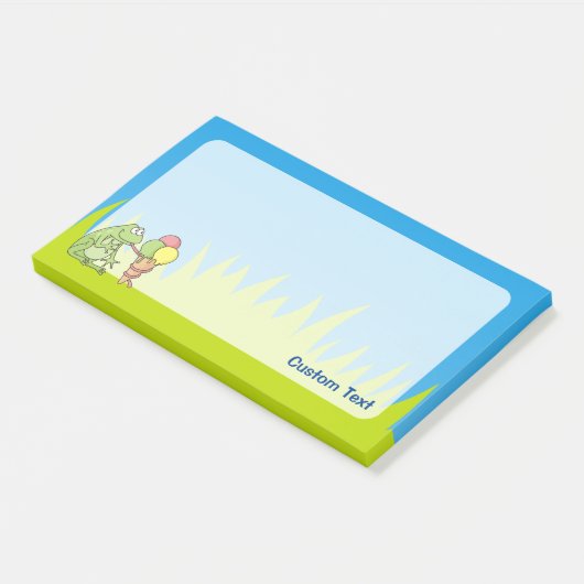 Post-it® Grenouille à crème glacée (Incliné)