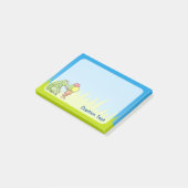 Post-it® Grenouille avec glace (Incliné)
