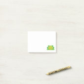 Post-it® Grenouille de Kawaii (Sur un bureau)