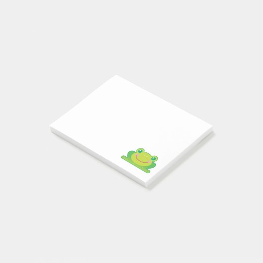Post-it® Grenouille de Kawaii (Incliné)