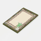 Post-it® Grenouille de l'infirmière en dessin Post-it-notes (Incliné)