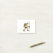 Post-it® Grenouille d'escalade (Sur un bureau)