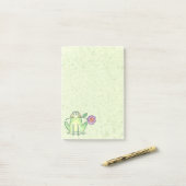 Post-it® Grenouille heureuse (Sur un bureau)
