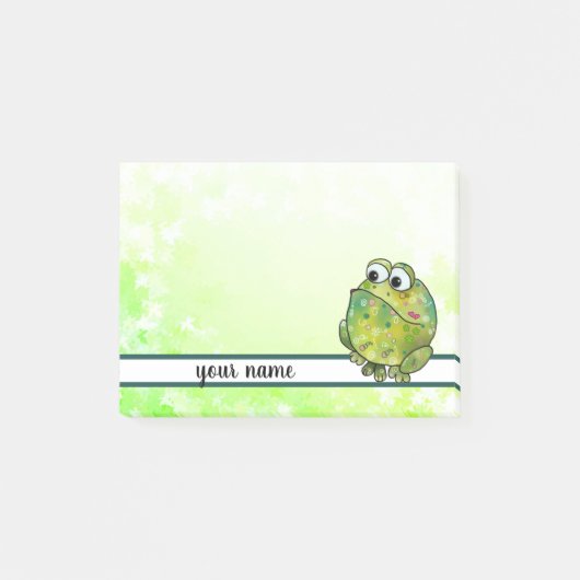 Post-it® Grenouille modèle personnalisée (Devant)