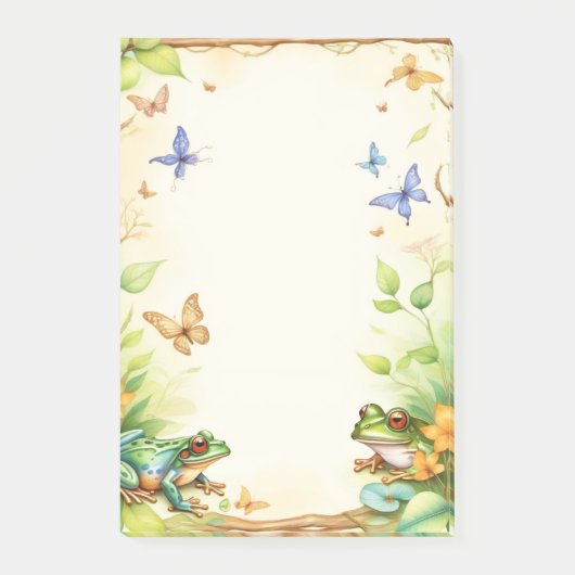 Post-it® Grenouilles encadrées 2 (Devant)