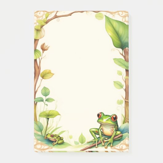 Post-it® Grenouilles encadrées 3 (Devant)