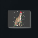 Post-it® greyhound christmas light cute santa greyhound<br><div class="desc">greyhound christmas light cute santa greyhound</div>