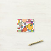 Post-it® Grid de Midcentury (Sur un bureau)