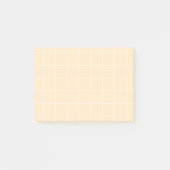 Post-it® Grid paper: minimalist grid (vanilla) (Devant)