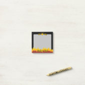 Post-it® Grill King Crown (Sur un bureau)