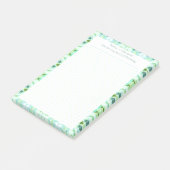 Post-it® Grille à points bleus bleu vert personnalisé Plani (Incliné)