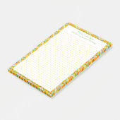 Post-it® Grille à points verts orange personnalisée Planifi (Incliné)