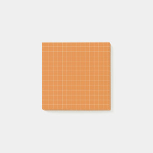 Post-it® Grille confortable Motif Burange Orange Terracotta