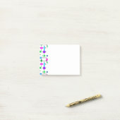 Post-it® Grille de couleurs cool (Sur un bureau)