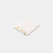 Post-it® Grille de fleurs de chat (Incliné)