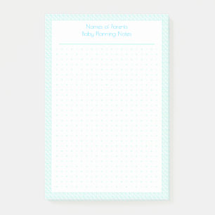Post-it® Grille de points bleus sur mesure Nouveau planific