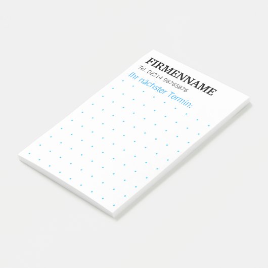 Post-it® Grille de points graphiques modernes Notes (Incliné)