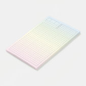 Post-it® GRILLE JOURNAL Pastel Fauxbonichi (Incliné)