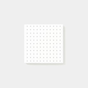 Post-it® Grille numérique/puce 3x3 (points noirs)