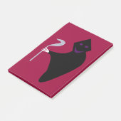 Post-it® Grim Reaper Halloween Poster il note Pad (Incliné)
