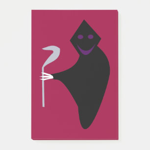 Post-it® Grim Reaper Halloween Poster il note Pad