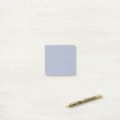 Post-it® gris cyan-bleu/gris cobalt (couleur solide) (Sur un bureau)