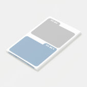 Post-it® Gris et bleu cendré à faire et à acheter (Incliné)