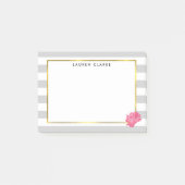 Post-it® Gris et pivoine rose (Devant)