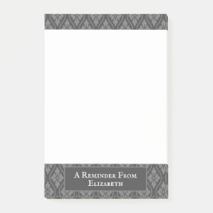 Post-it® Gris Japonais Défiler Notes personnalisées