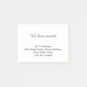 Post-it® gris minimal que nous avons déplacé ajouter le tex (Devant)