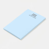Post-it® Gris Tabby Chat Pékin au-dessus de la coutume Nom (Incliné)